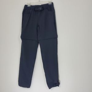 Eddie Bauer Black Convertible Hiking Pants, Size 4
